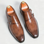 Chaussures homme à double boucle, vue 5