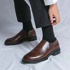 Chaussures homme à enfiler perforées, vue 9