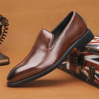 Chaussures homme bout allongé, vue 4