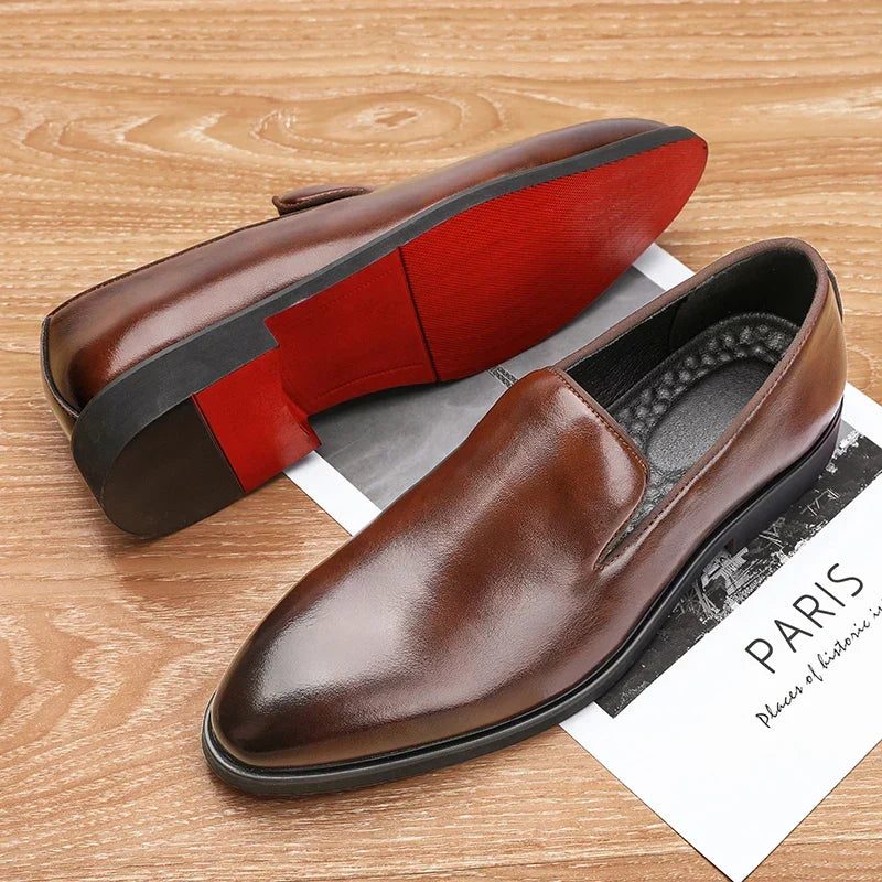 Chaussures homme bout allongé, vue 3