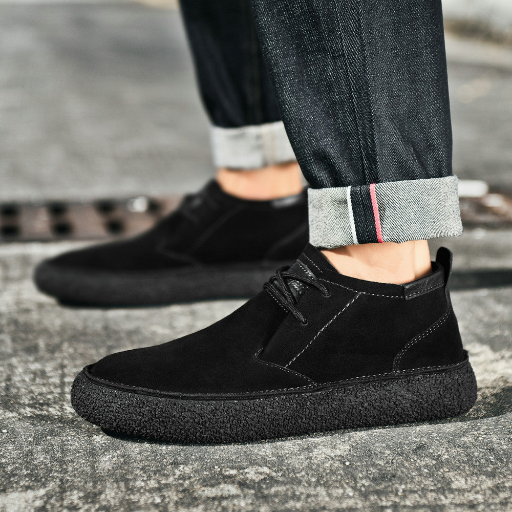 Chaussures homme montantes à lacets, vue 7