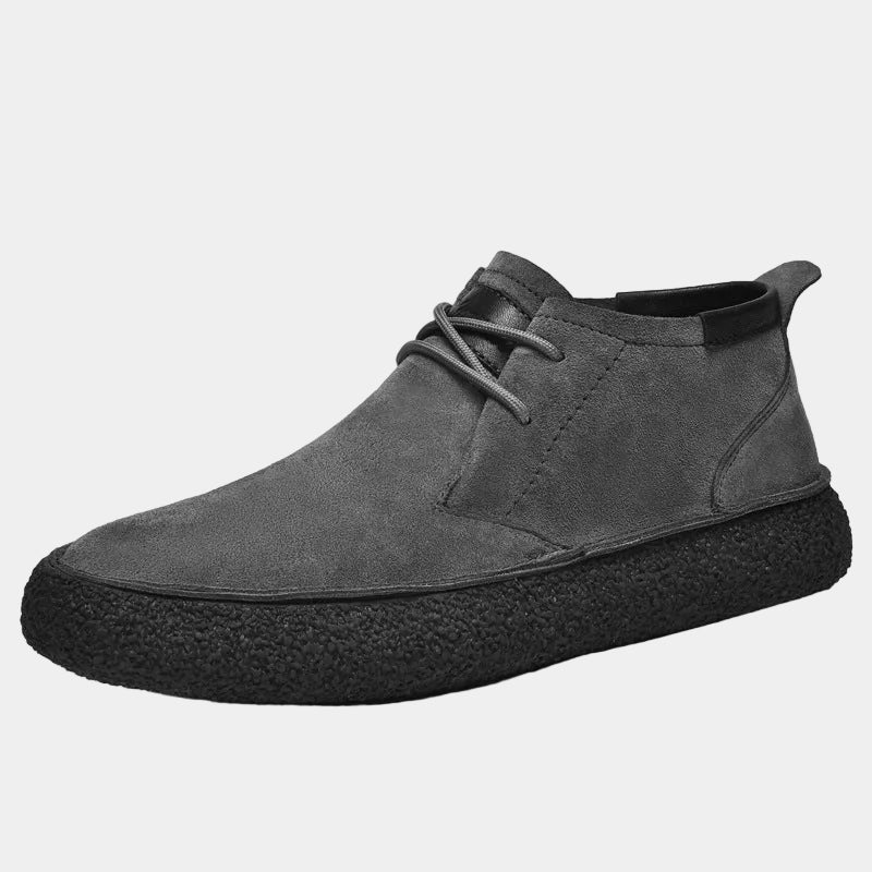 Chaussures homme montantes à lacets, coloris Gris