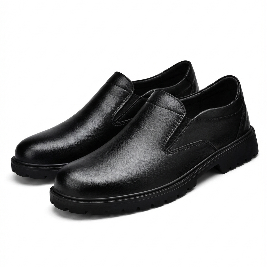 Chaussures homme sans lacets, coloris Noir