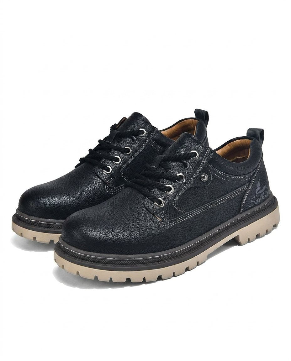 Chaussures homme semelle crantée, coloris Noir