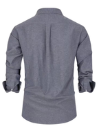 Chemise homme col contrasté, vue 8