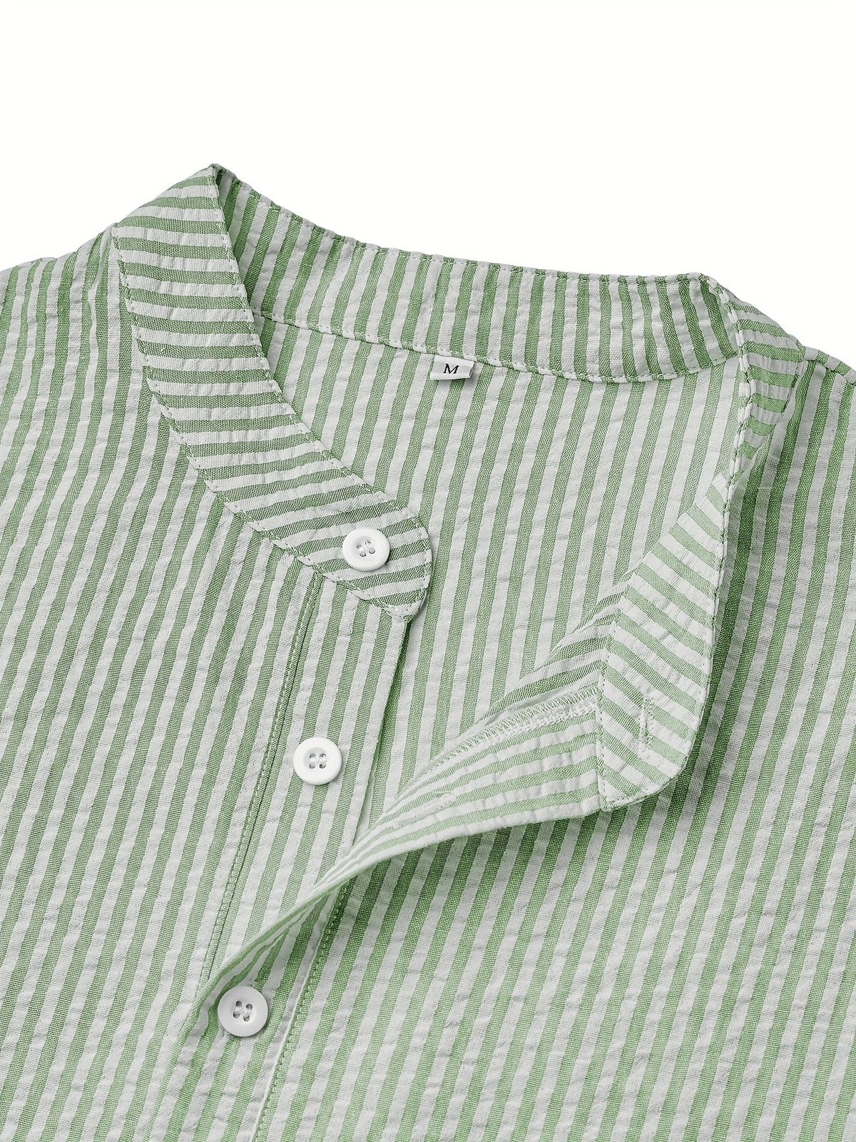Chemise homme col droit rayée, vue 5