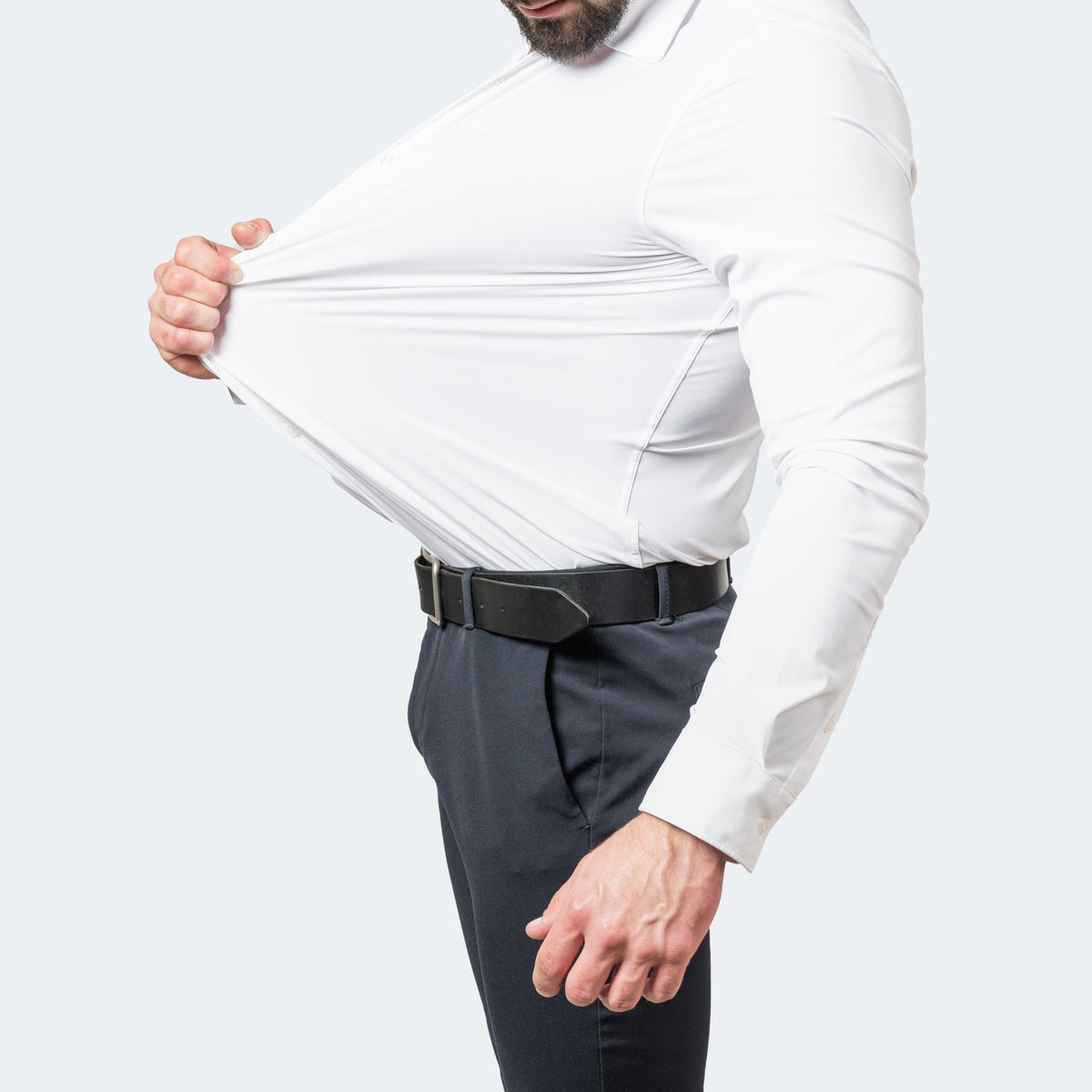 Chemise homme, coloris Blanc