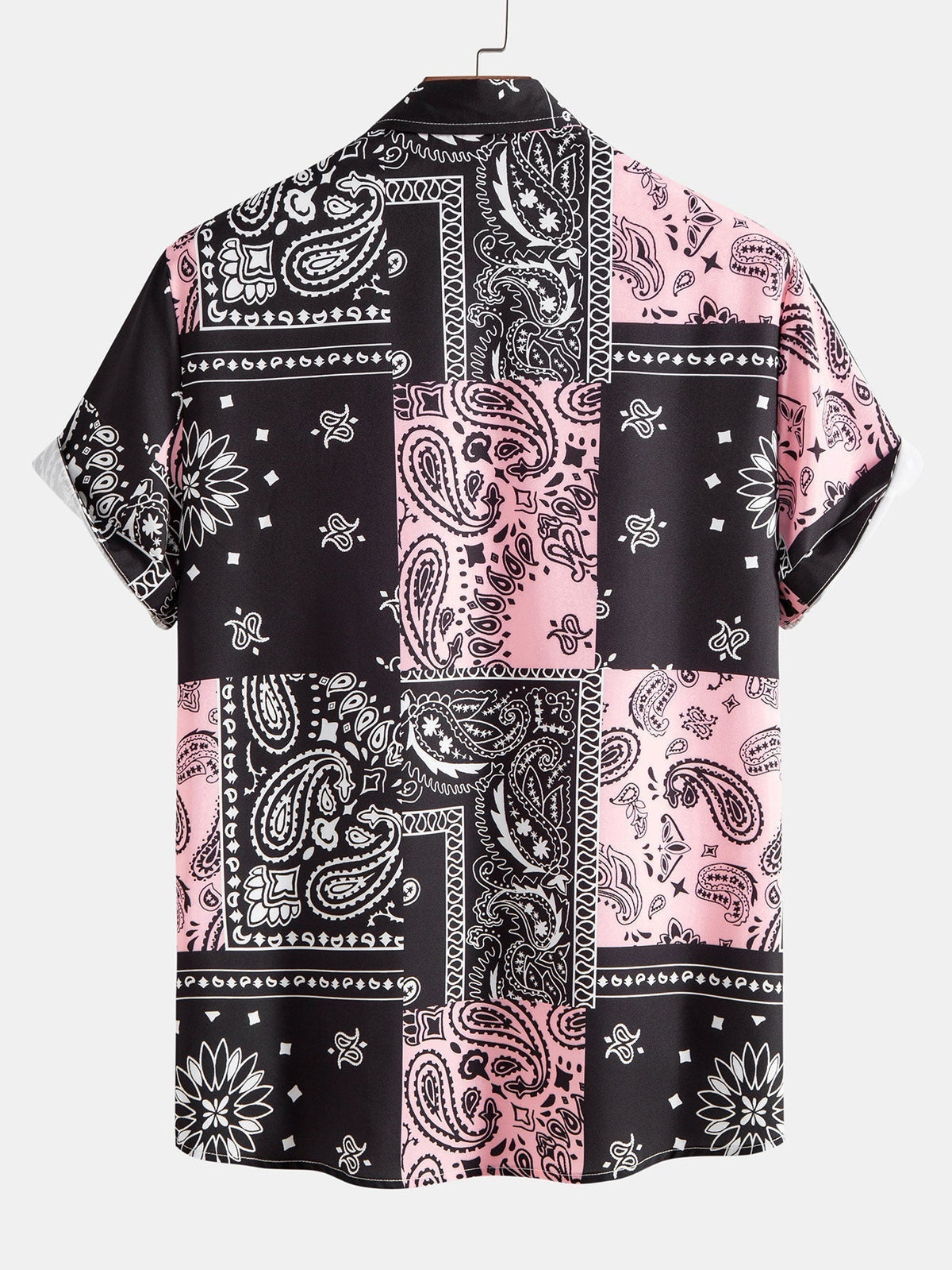 Chemise homme imprimée manches courtes, vue 4
