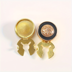 Couvre-boutons gravés pour hommes, vue 3
