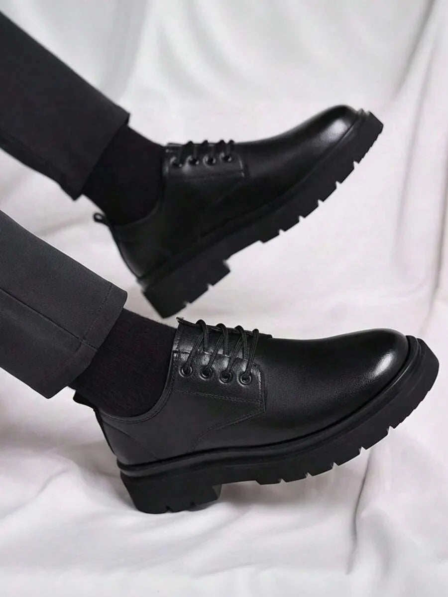 Derbies homme à œillets, coloris Noir, vue 5