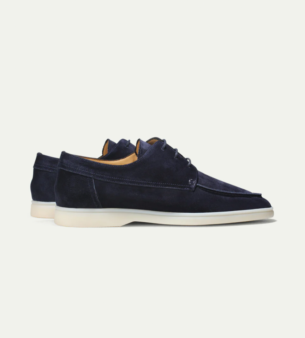 Derbies homme à lacets, coloris Bleu