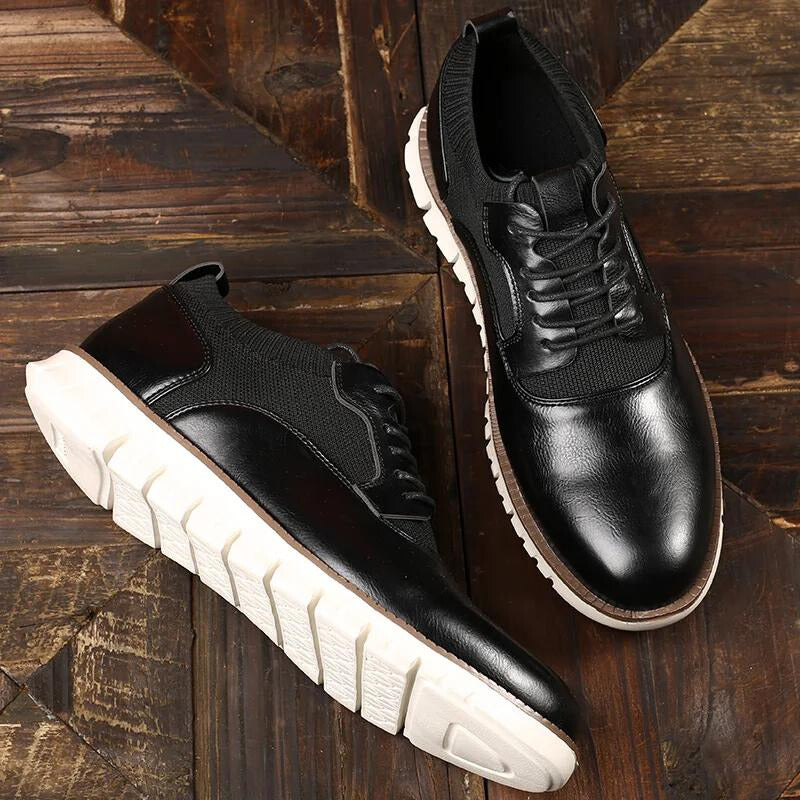 Derbies homme semelle crantée, vue 4