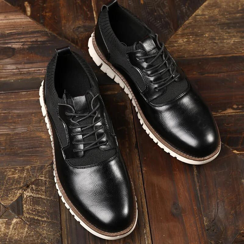 Derbies homme semelle crantée, vue 5