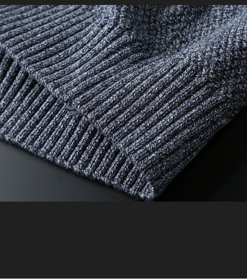 Pull ras du cou à rayures pour homme, vue 5
