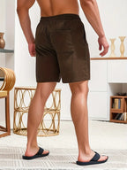 Short de bain homme à cordon, vue 15
