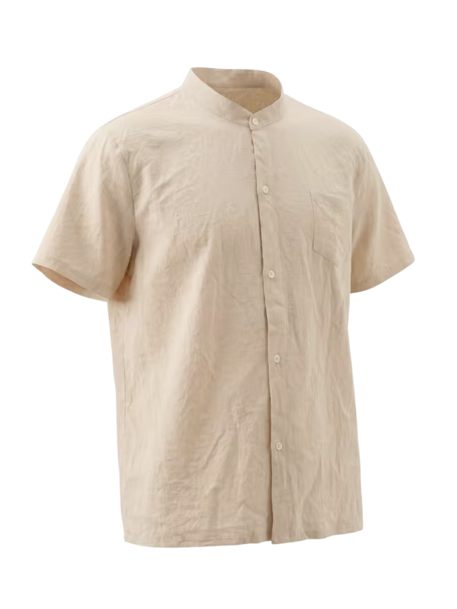 Ensemble Chemise à Col Mandarin pour Hommes, vue 6