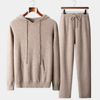 Ensemble homme à capuche, coloris Beige