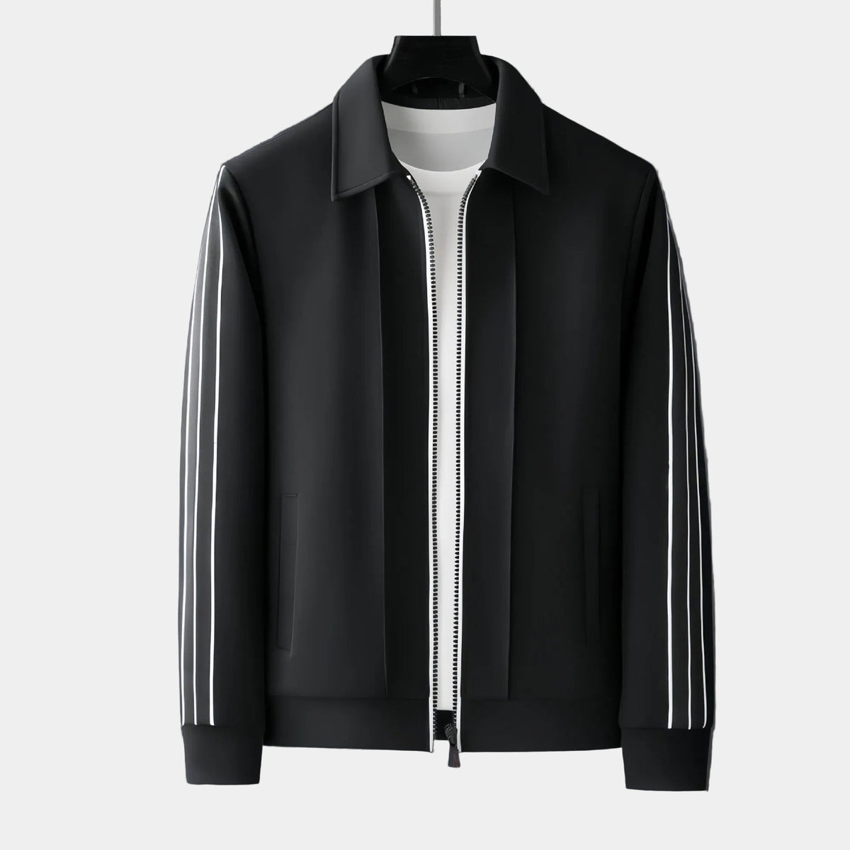 Ensemble homme bandes latérales, coloris Noir