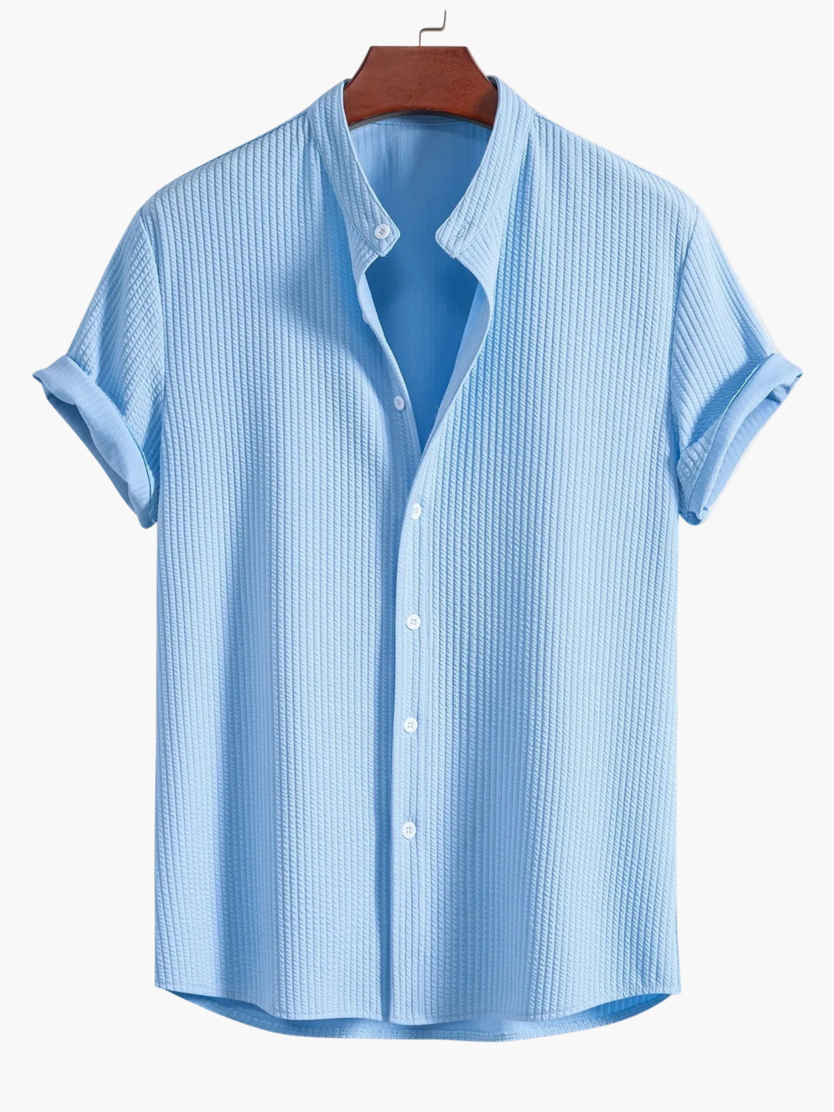 Ensemble homme chemise gaufrée, vue 10