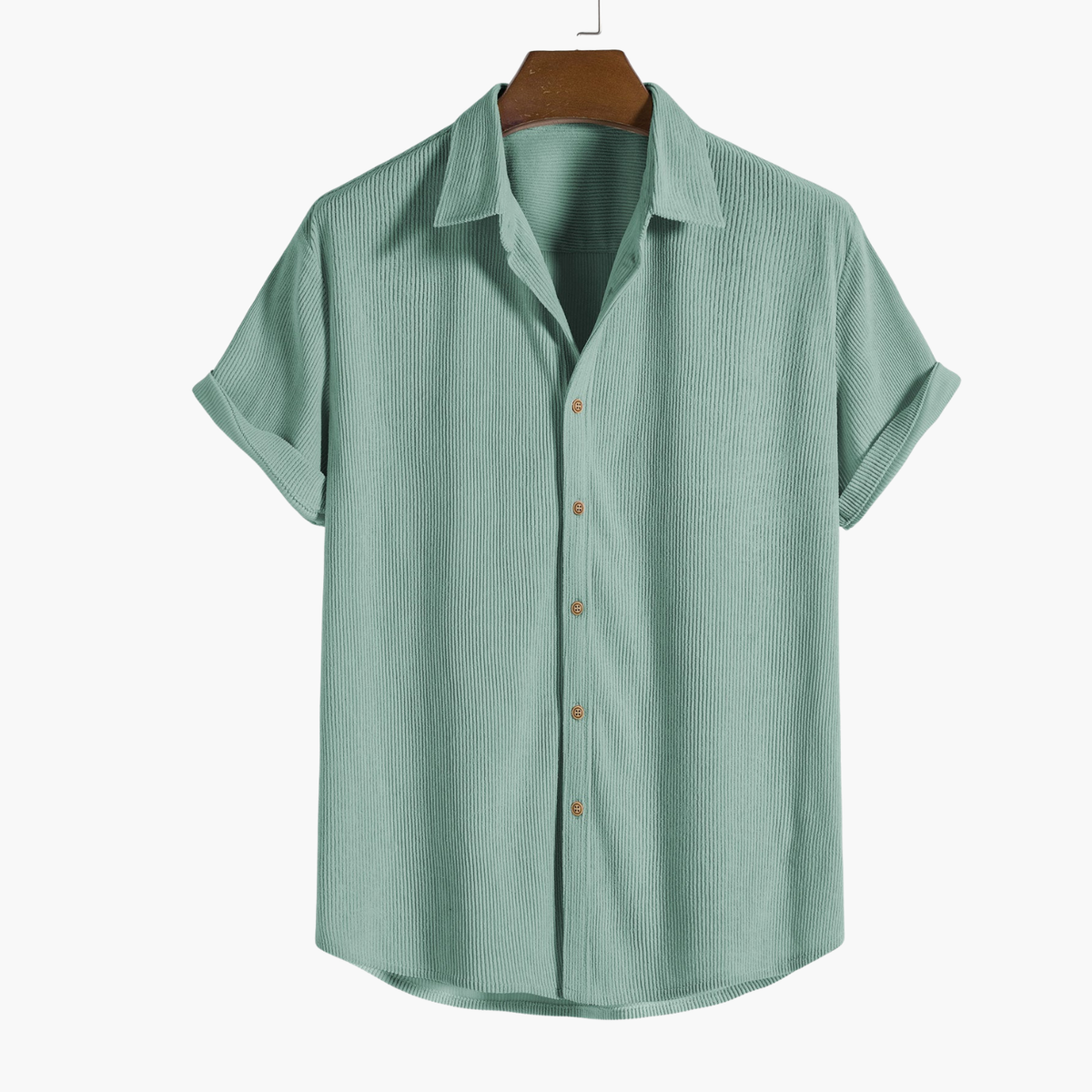 Ensemble homme chemise rayée et short, vue 10