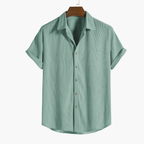 Ensemble homme chemise rayée et cargo, vue 7