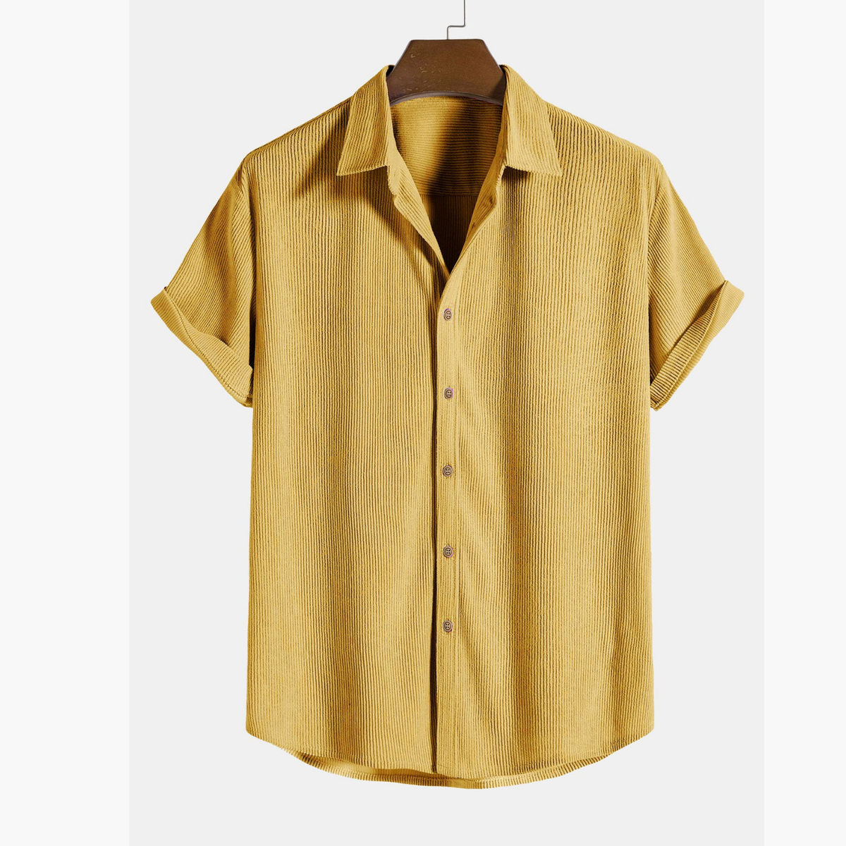 Ensemble homme chemise rayée et cargo, vue 9