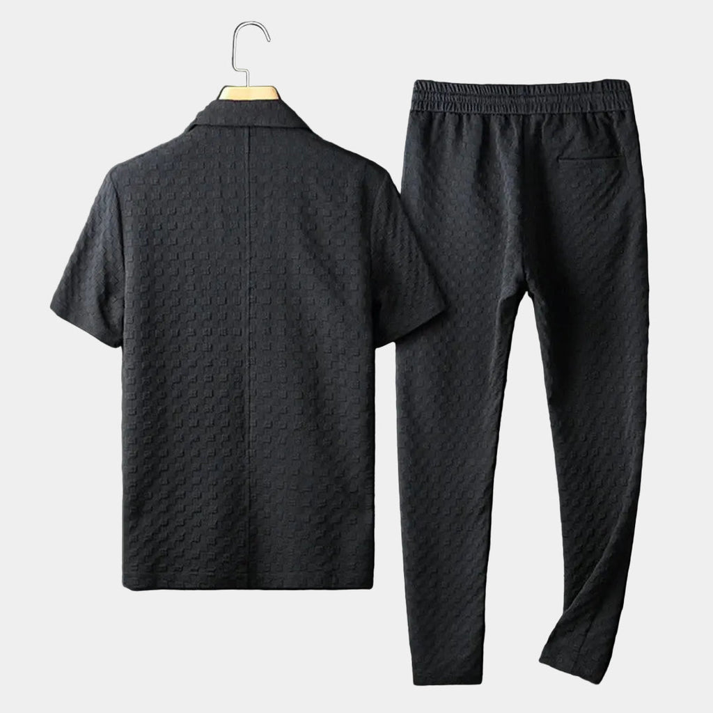 Ensemble homme col châle