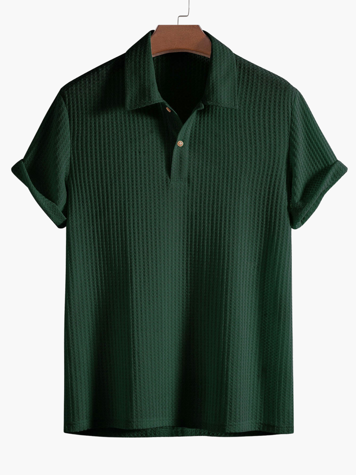 Ensemble homme polo gaufré, vue 4