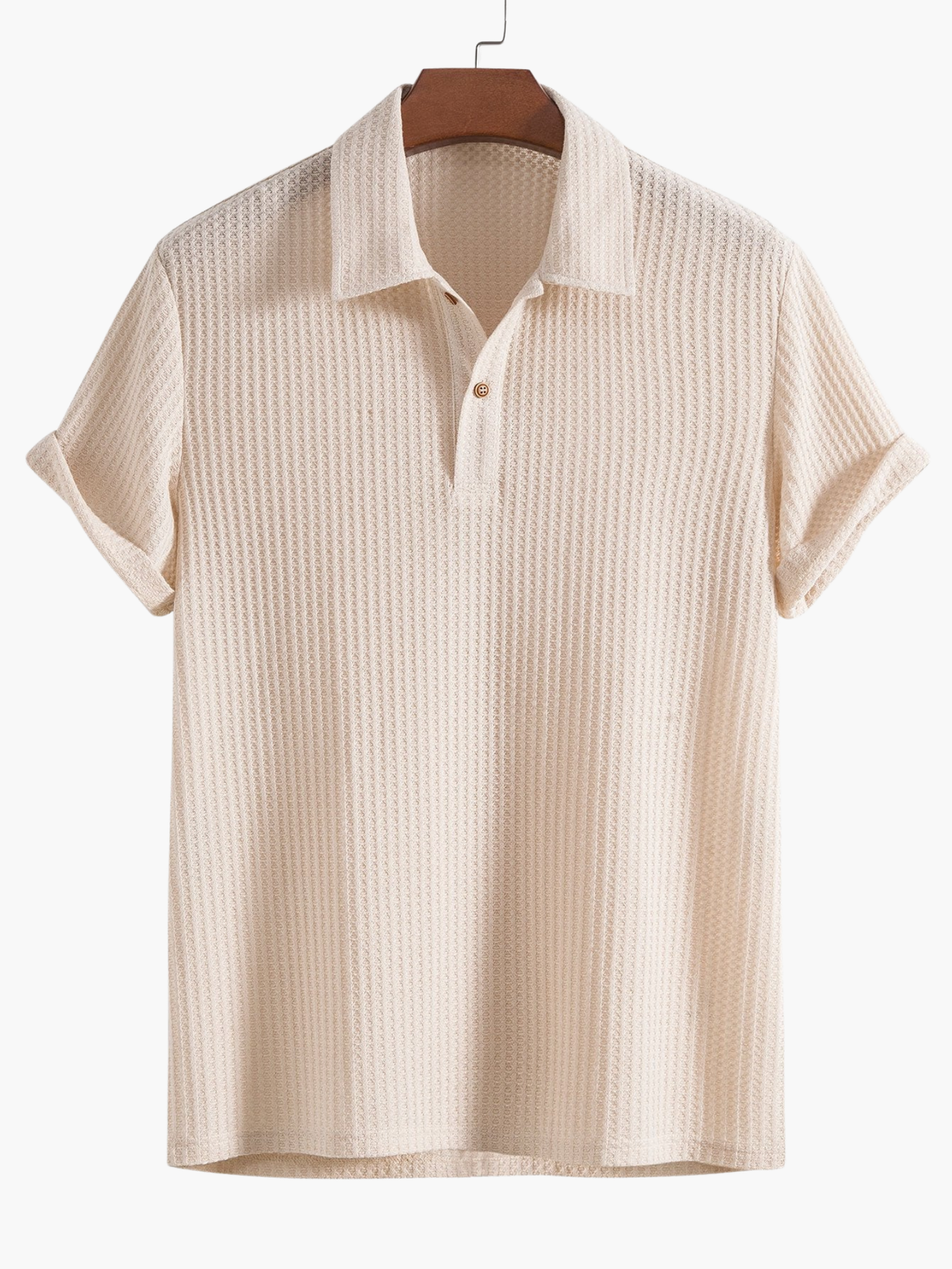 Ensemble homme polo gaufré, vue 6