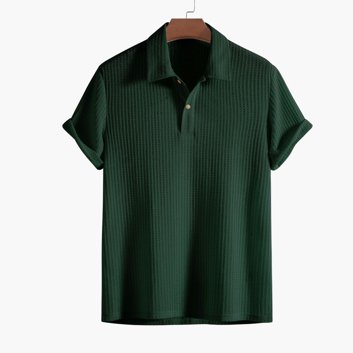 Ensemble homme polo texturé et cargo, vue 5