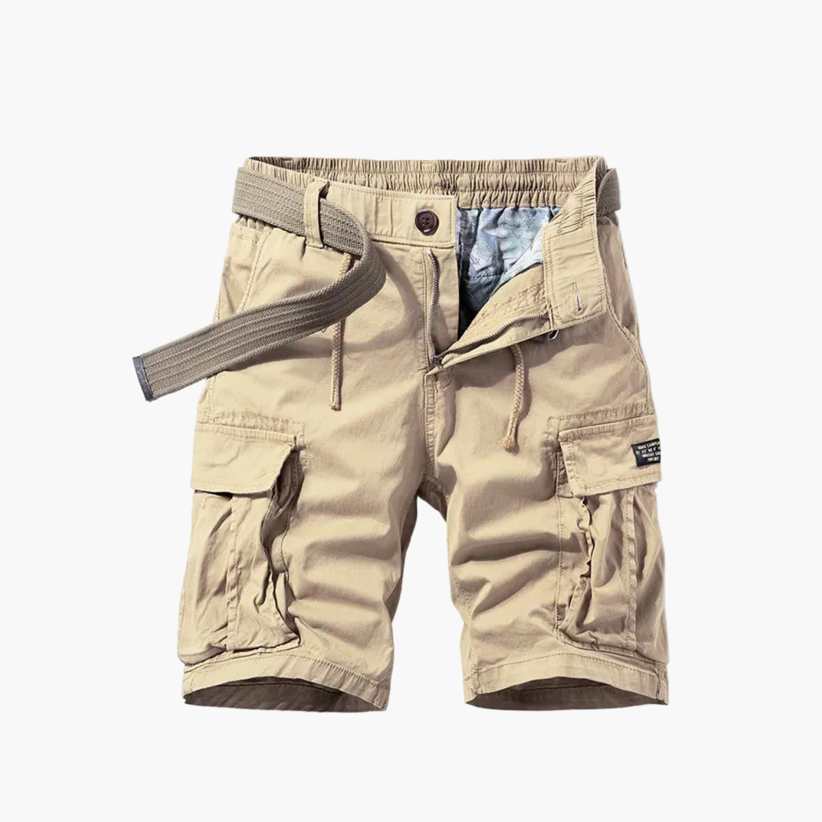 Ensemble homme polo texturé et cargo, vue 7