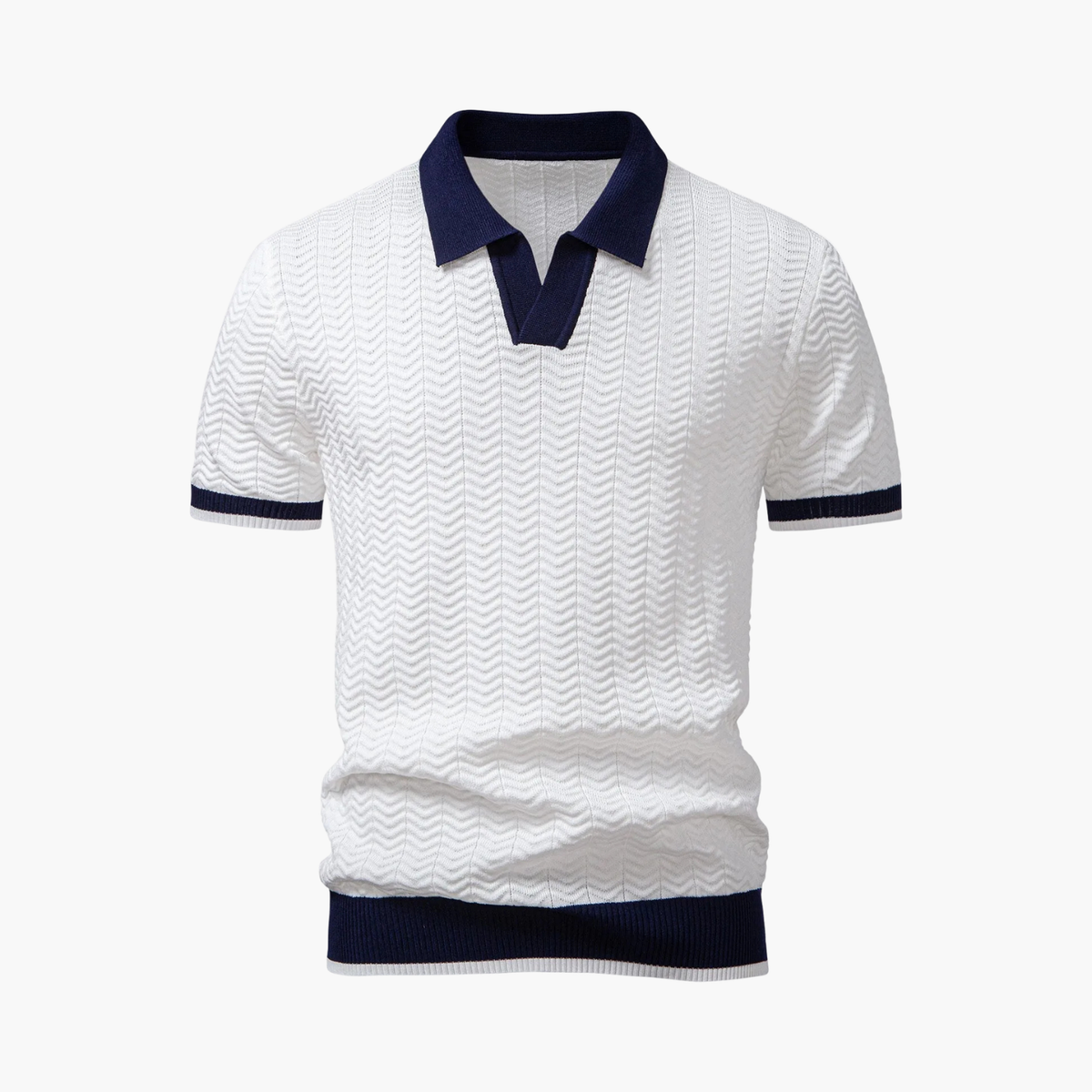 Ensemble Polo Texturé Homme, vue 5
