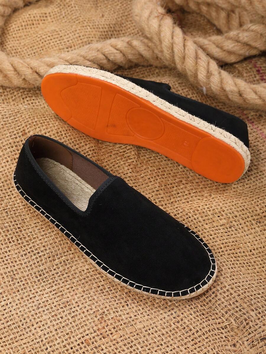 Espadrilles homme à enfiler semelle plate, vue 7