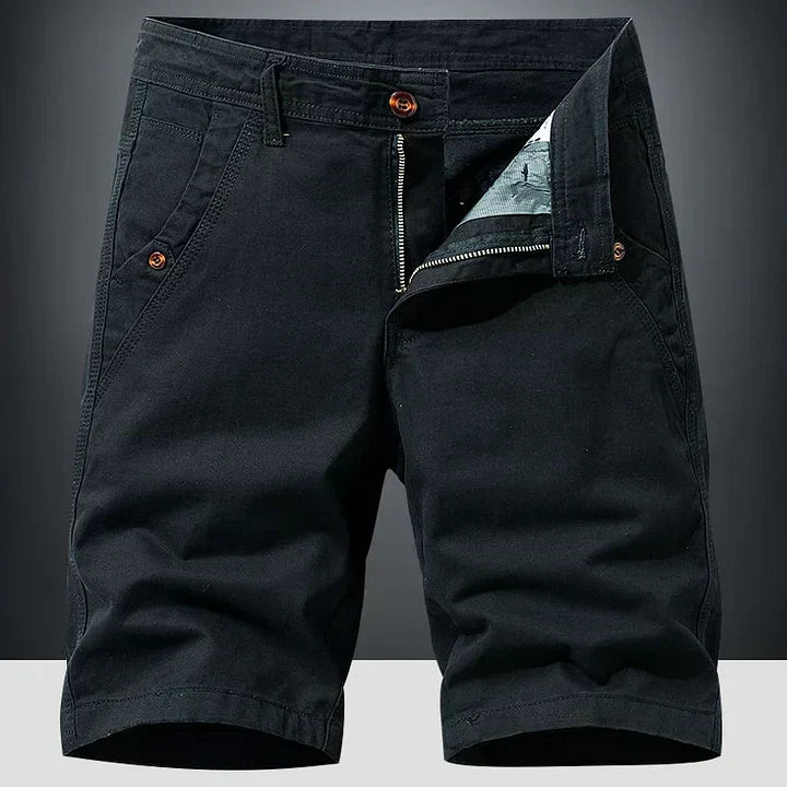 Short chino homme workwear, coloris Noir