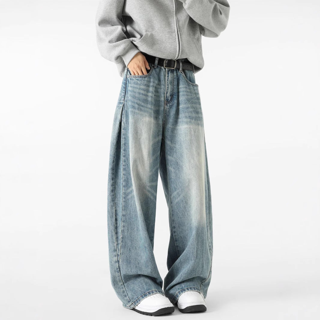 Jean Large et pour Hommes, coloris Bleu clair, vue 3