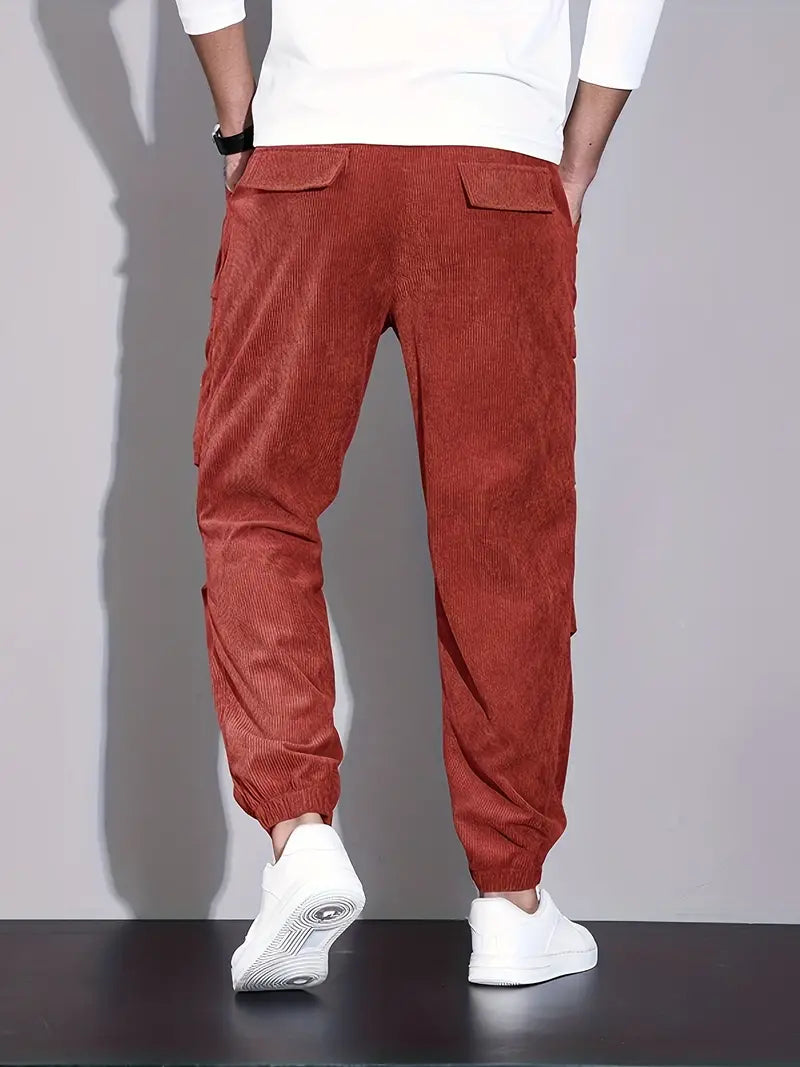 Pantalon Cargo Ajusté pour Homme, vue 4