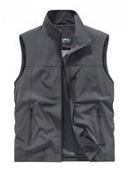Gilet softshell sans manches homme, coloris Gris