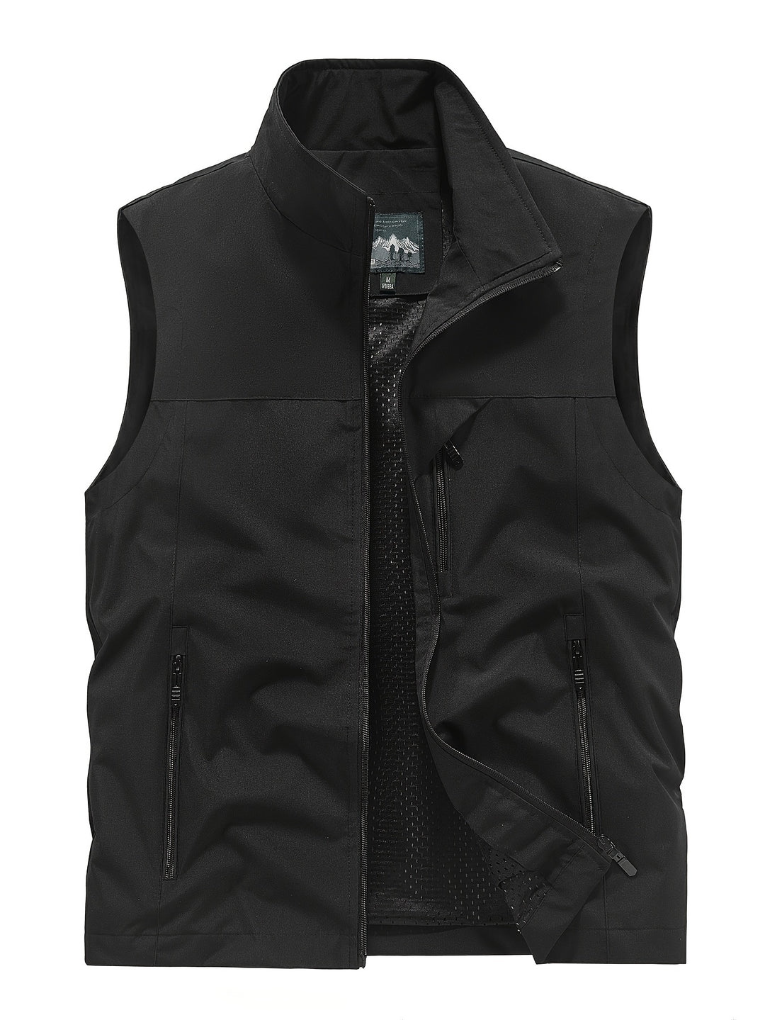 Gilet softshell sans manches homme, coloris Noir