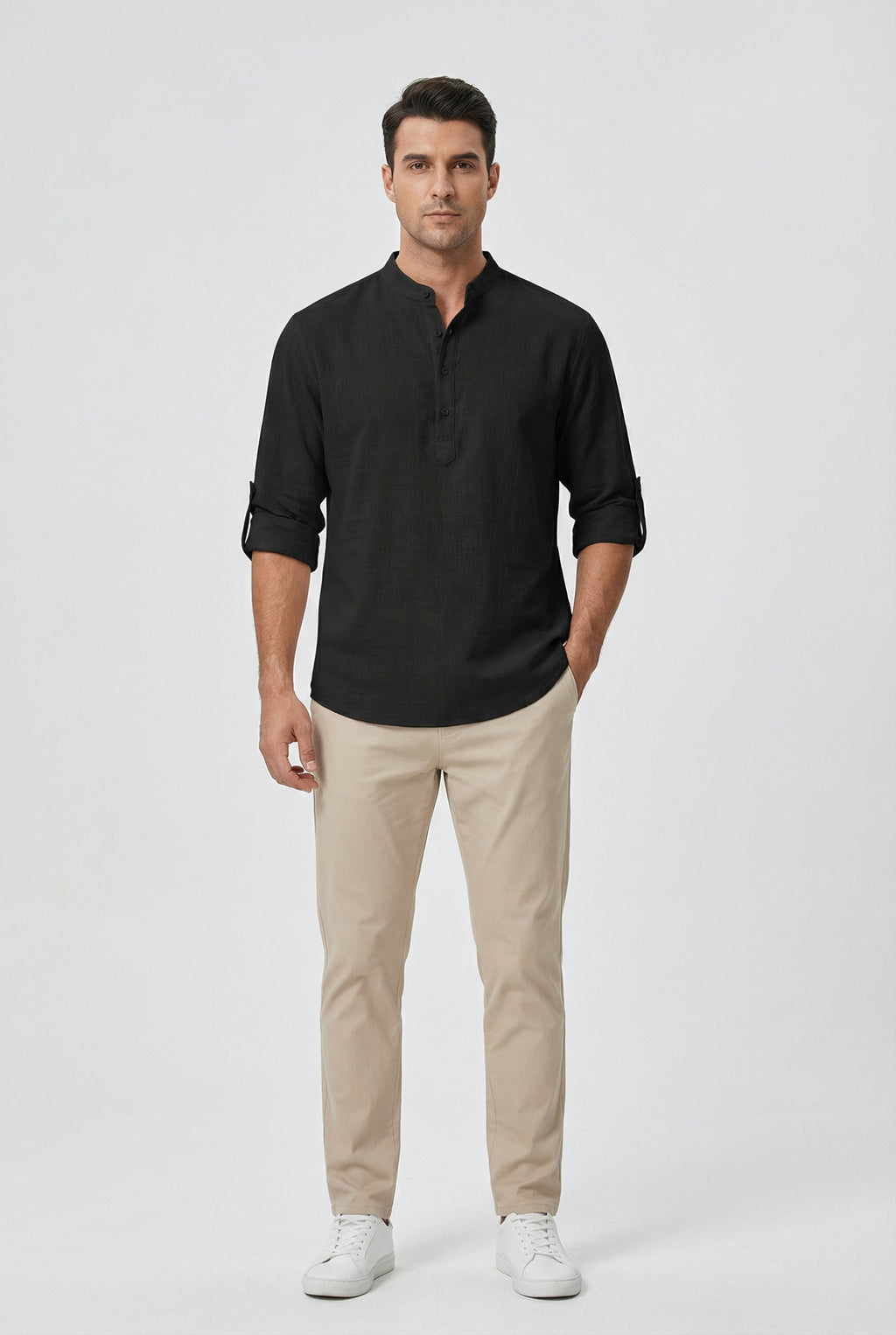 Chemise d’Été Homme en Lin, vue 11