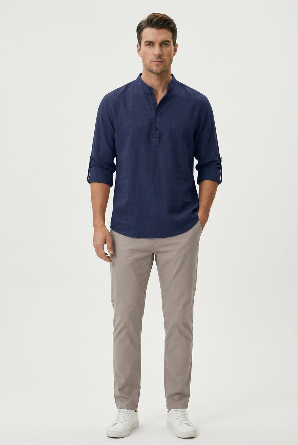 Chemise d’Été Homme en Lin, vue 7