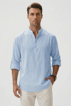 Chemise d’Été Homme en Lin, vue 4