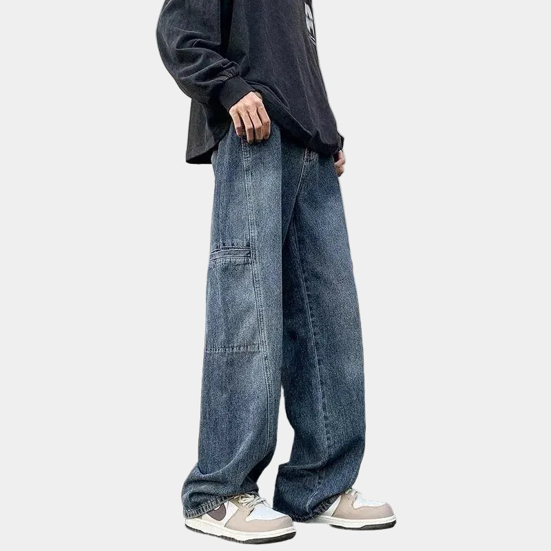 Jean homme coupe large, vue 5