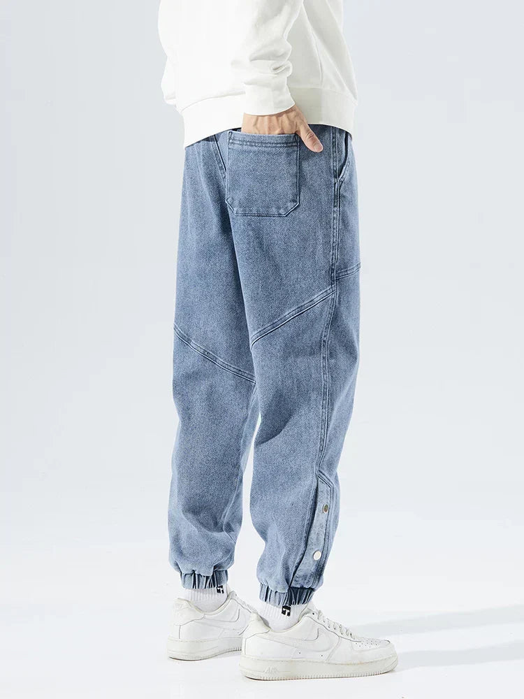 Jean homme taille élastique, vue 3