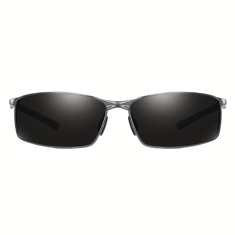 Lunettes de soleil homme à monture fine