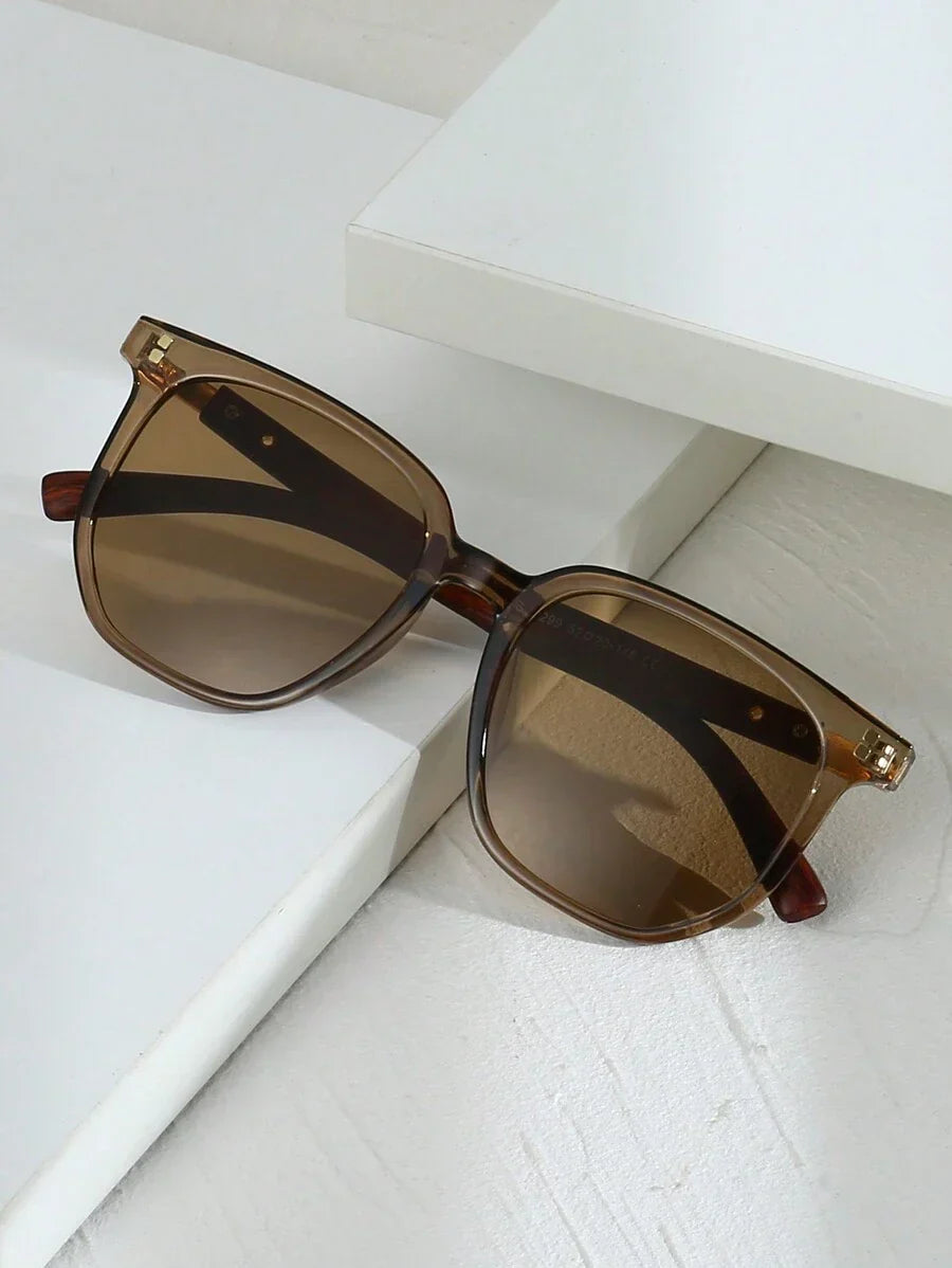 Lunettes de soleil homme carrées vintage, vue 4