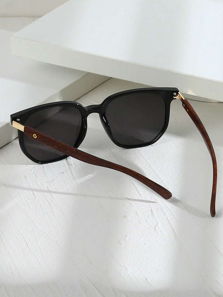 Lunettes de soleil homme carrées vintage, vue 5