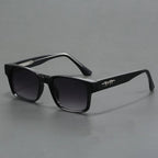 Lunettes homme monture carrée, coloris Noir