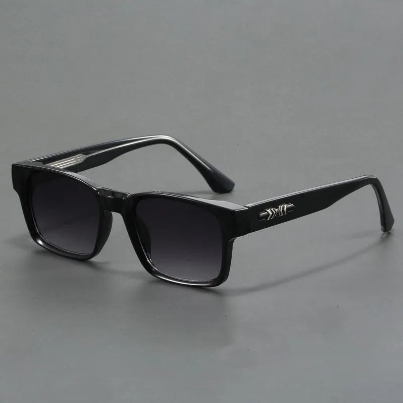 Lunettes homme monture carrée, coloris Noir