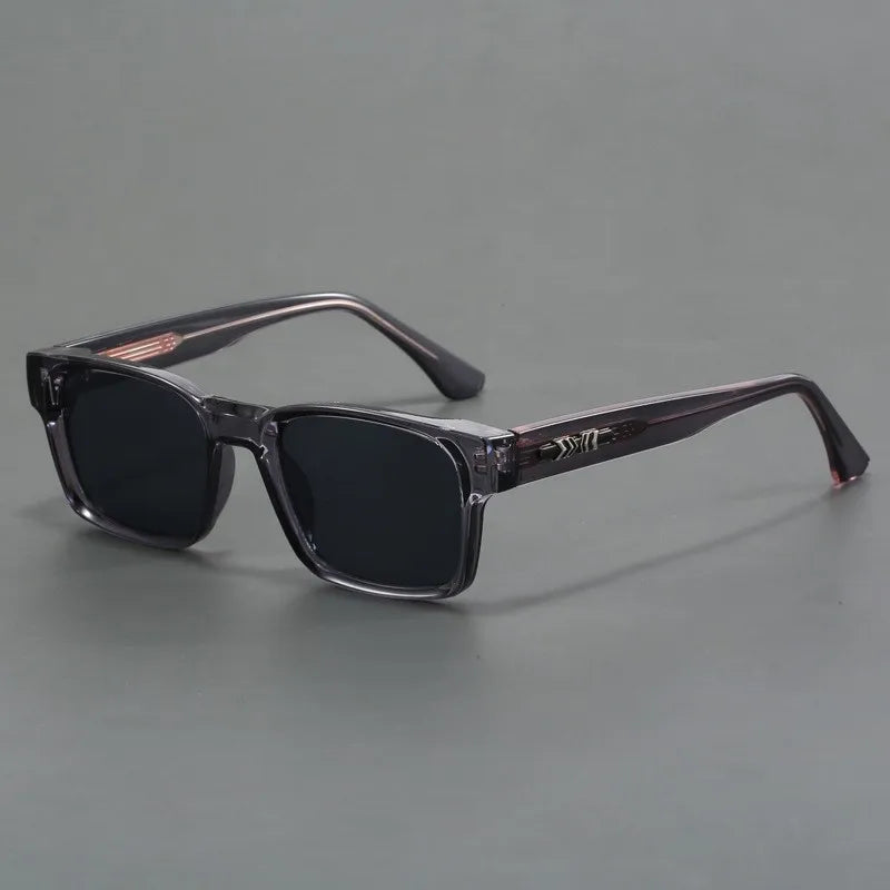 Lunettes homme monture carrée, coloris Gris
