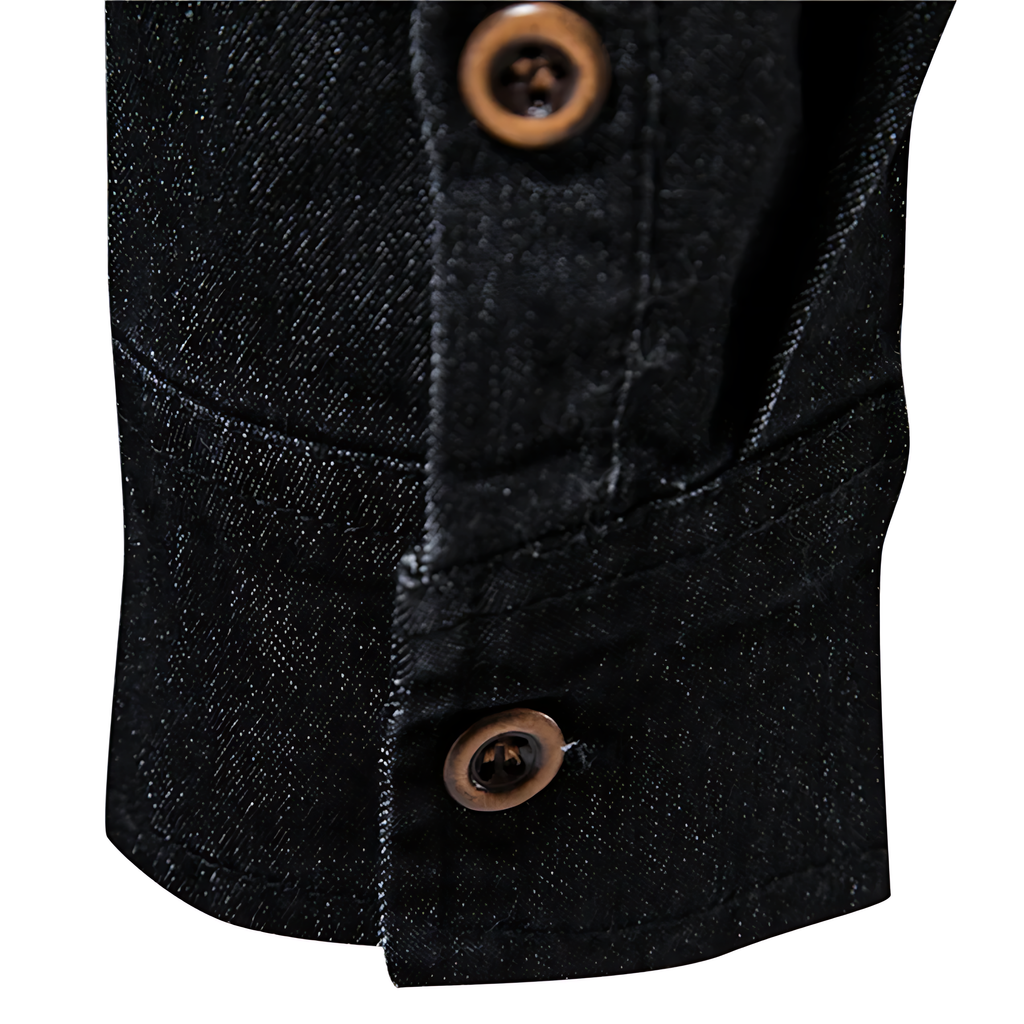 Chemise en Denim de Coton pour Homme, vue 9